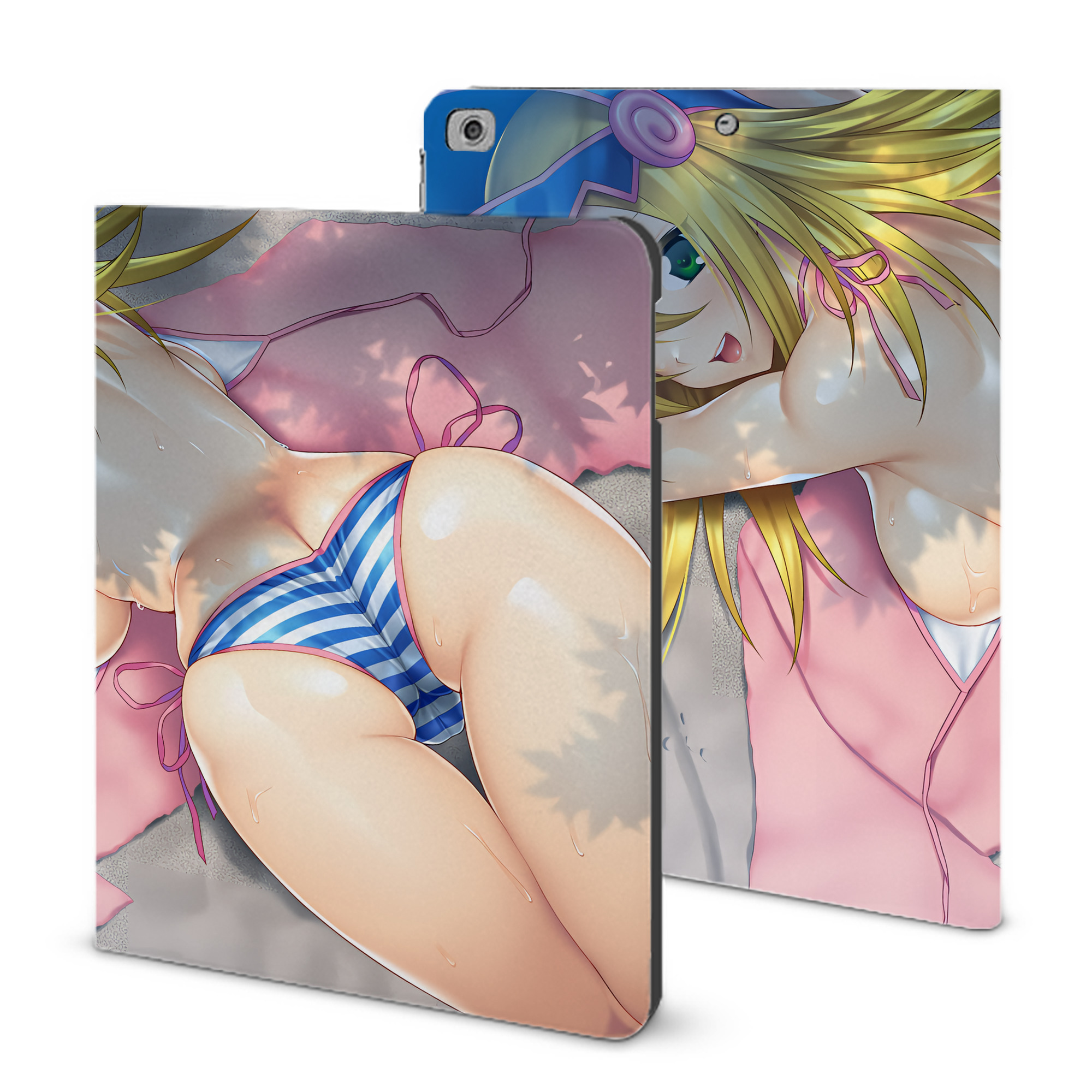（画像用） 遊☆戯☆王 Yu-Gi-Oh! IPad ケース ブック型 PUレザー TPU 耐衝撃 軽量 薄型 ペン収納なし 全面保護 IPad 各モデル対応